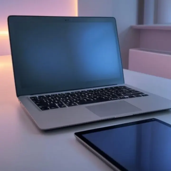 Nowoczesny laptop 2w1 w trybie tablet w sklepie TechPulseZone