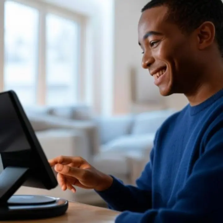 Klient przeglądający recenzje popularnych gadżetów